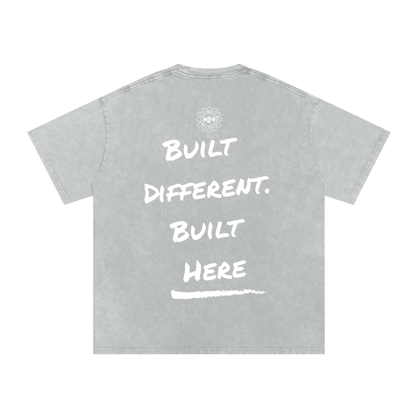 Built Different, Built Here Tee