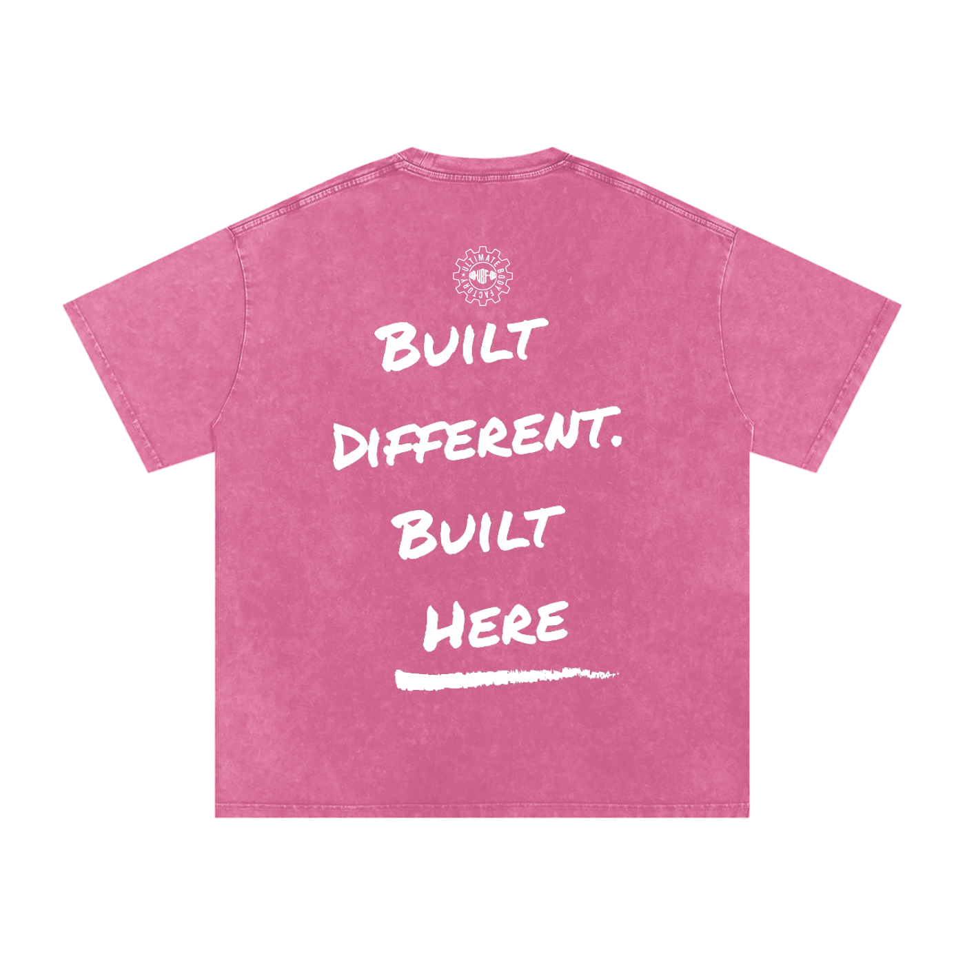 Built Different, Built Here Tee