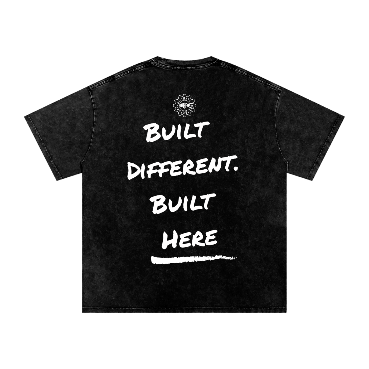 Built Different, Built Here Tee